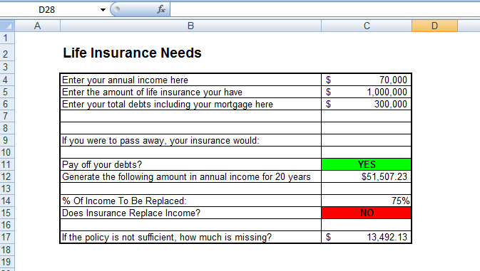 life insurance agency excel file free download